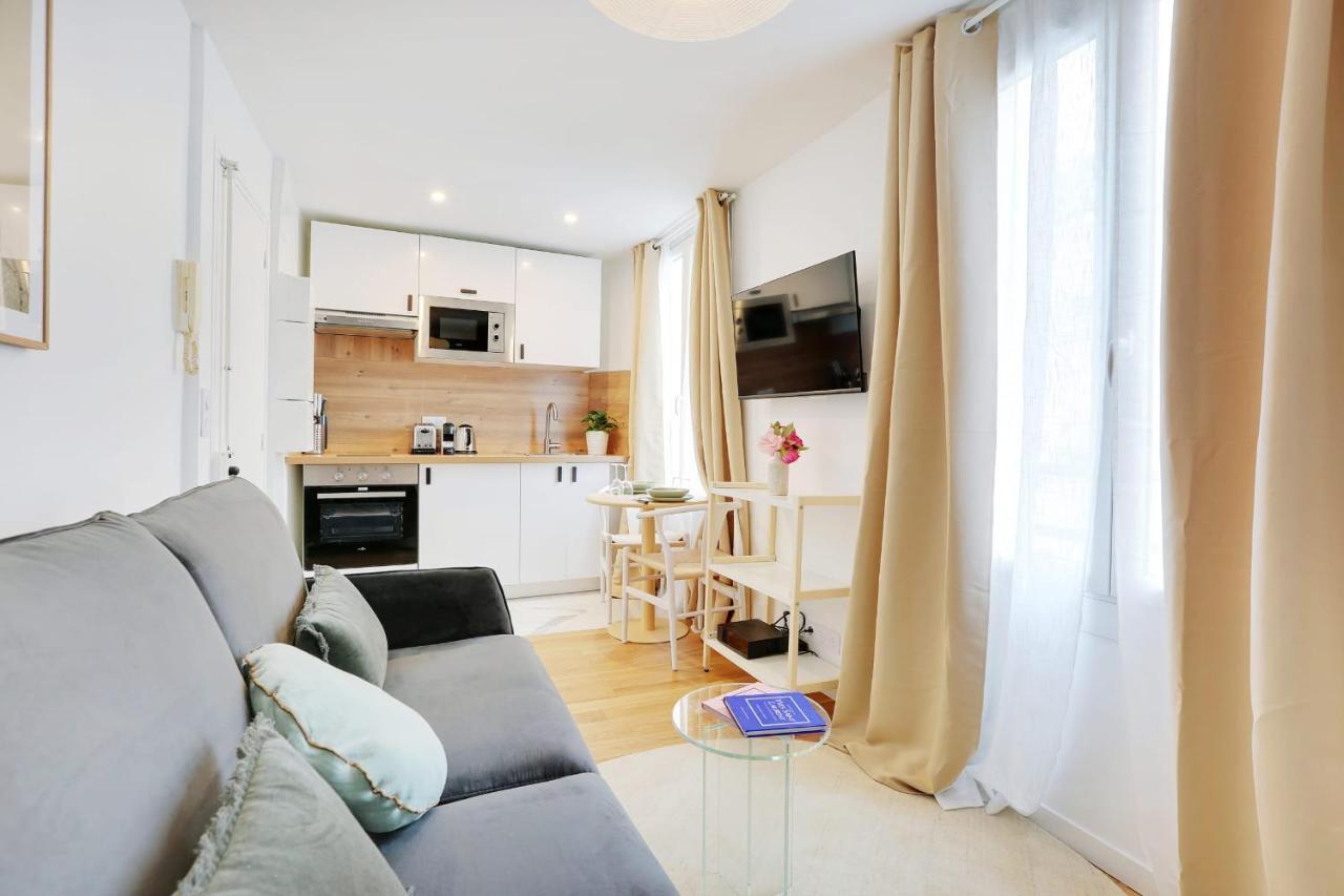 Homy Apartment 4P1Br Párizs Kültér fotó